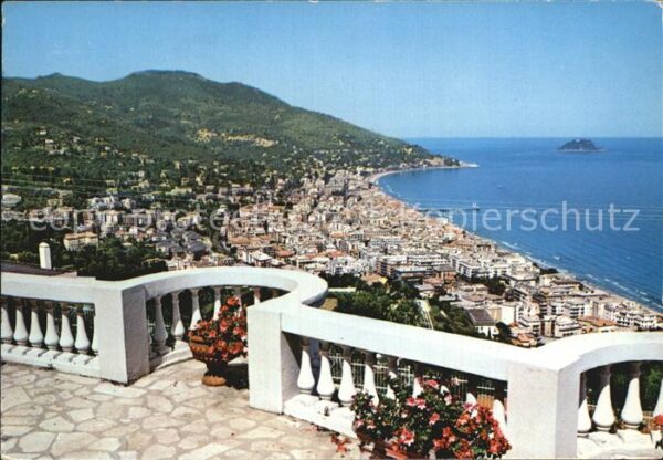 ALASSIO Savona Liguria IT Mit Gallinara Inseln