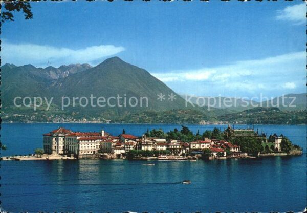 Isola Bella Lago Maggiore Gesamtansicht