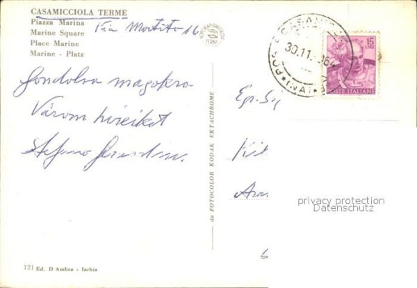 Casamicciola Terme Marine Platz – Bild 2