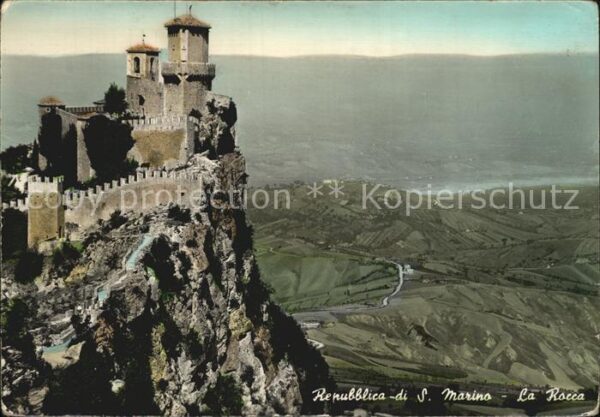 San Marino Repubblica Die Festung