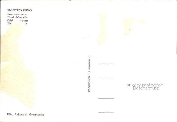 Montecassino Fliegeraufnahme – Bild 2