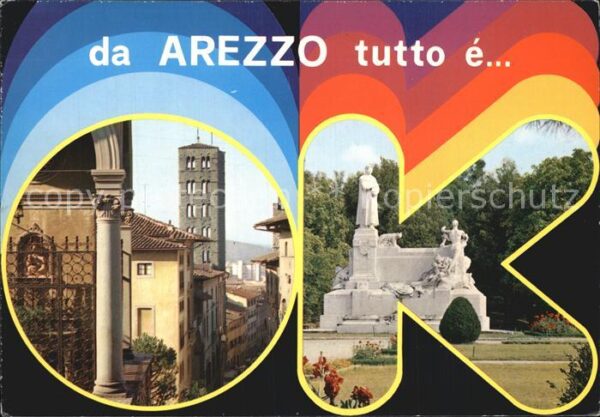 Arezzo Denkmal