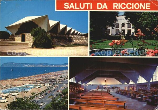 Riccione Strand Kirche