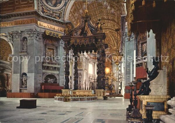 Roma Rom Peterkirche Altar der Beichte