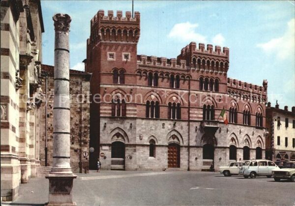 Grosseto Toscana Platz Dante Palast der Provincia