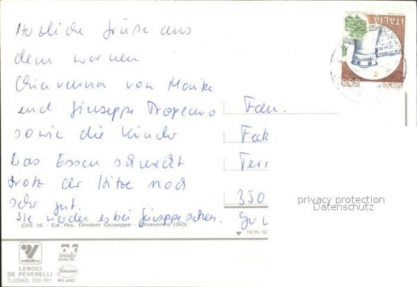 Chiavenna Stadtansicht – Bild 2