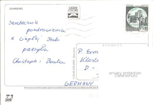 San Remo Nachtaufnahme – Bild 2