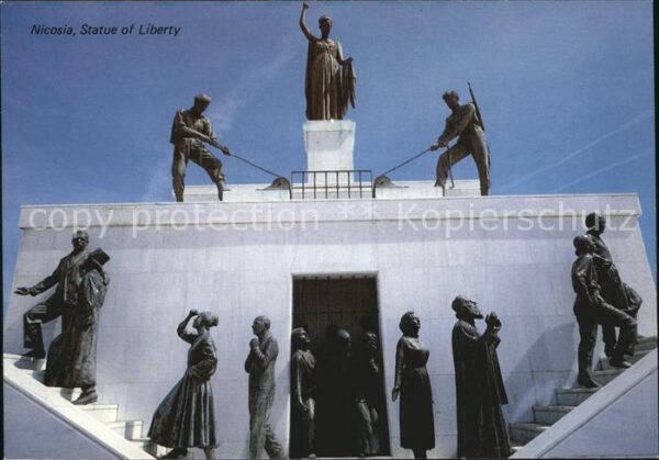 Cyprus Zypern Freiheits-Statue Nicosia