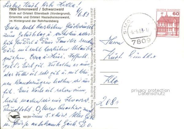 Simonswald Ettersbach – Bild 2