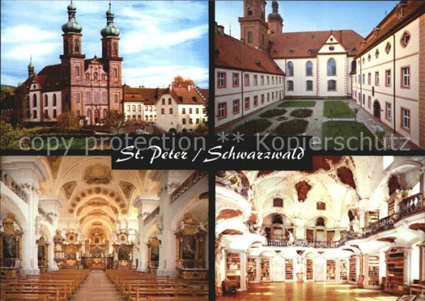 St Peter Schwarzwald Seminar-und Pfarrkirche