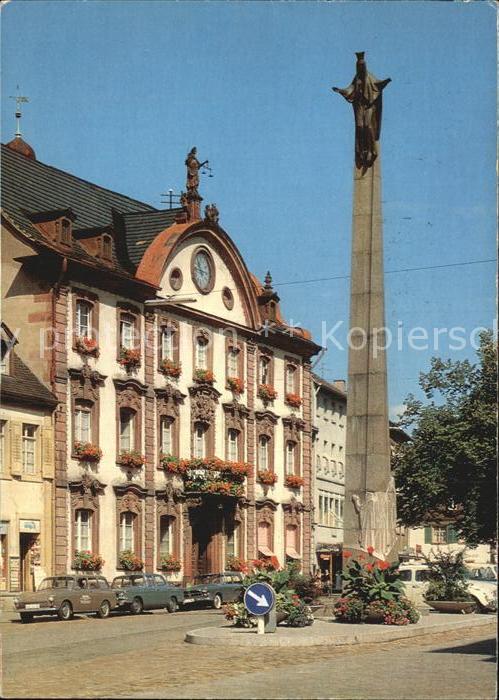 Offenburg Rathaus Ursula-Säule