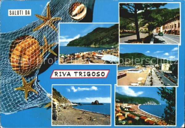 Riva Trigoso Strand Bucht Promenade