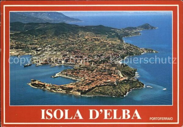 Portoferraio Toscana Fliegeraufnahme
