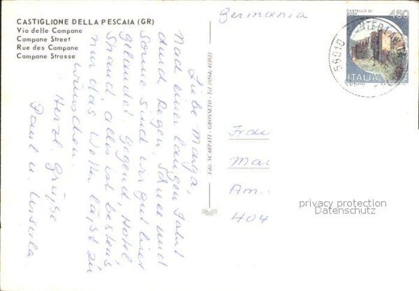 Castiglione della Pescaia Campane Strasse – Bild 2