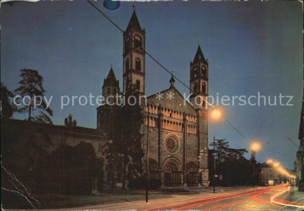 Vercelli Die Domkirche des Heiligen Andreas Nach