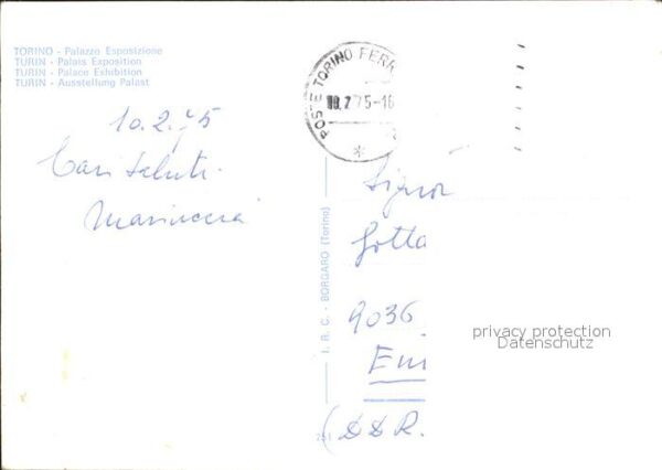 Turin Piemonte Ausstellungs Palast – Bild 2