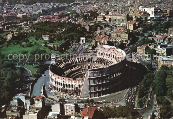 Roma Rom Fliegeraufnahme Kolloseum