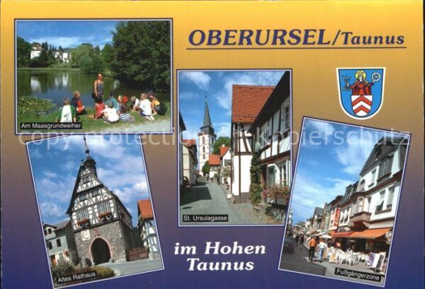 Oberursel Taunus Sankt Ursulagasse Altes Rathaus Fussgän