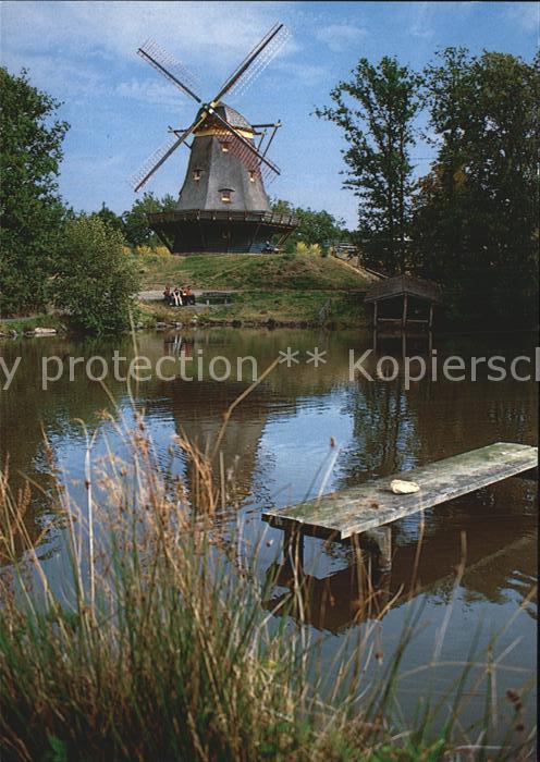 Neu-Anspach Freillichtmuseum mit Windmühle