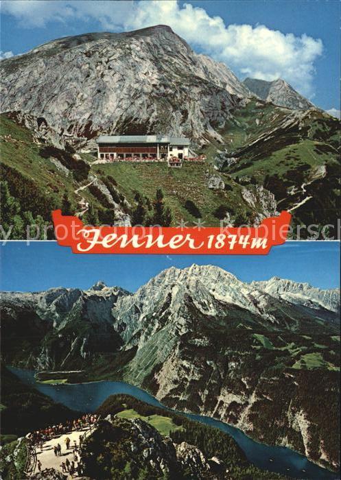 Jenner Berchtesgaden Berggaststätte Hohes Brett Königssee St