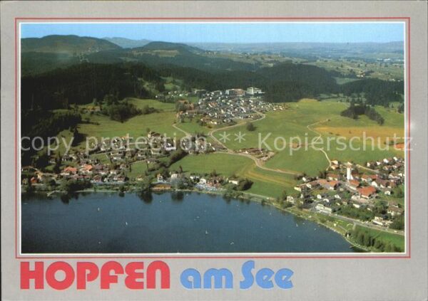 Hopfen See Fliegeraufnahme