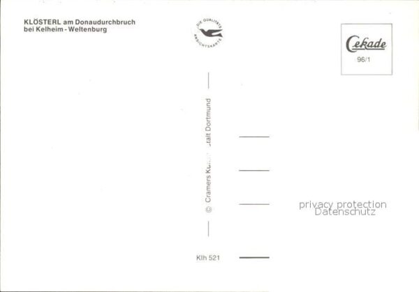 Kloesterl Donaudurchbruch bei Kehlheim Weltenburg – Bild 2