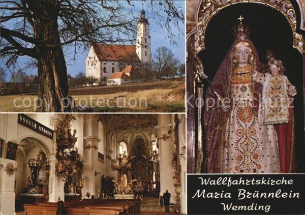 Wemding Wallfahrtskirche Maria Brünnlein zum Tr