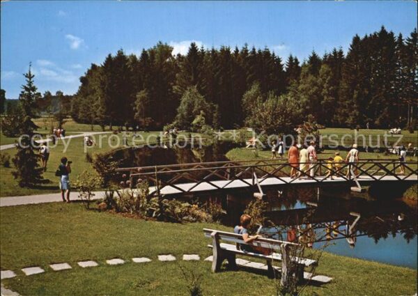 Bad Woerishofen Weiher im Kurpark