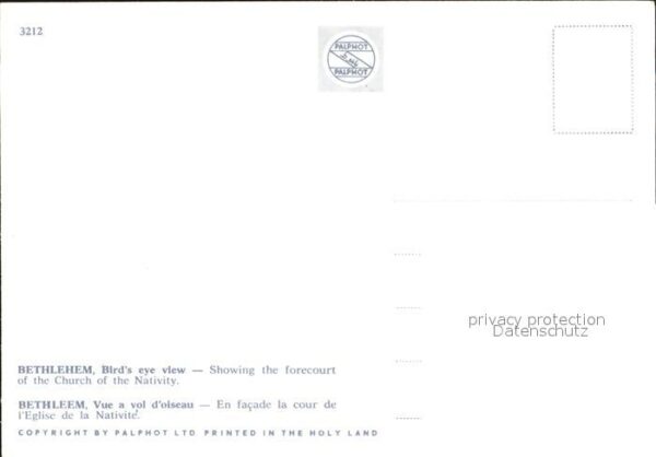 Bethlehem Yerushalayim Fliegeraufnahme – Bild 2