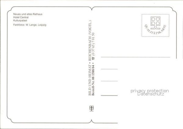 Bitterfeld Neues und altes Rathaus Hotel Central K – Bild 2
