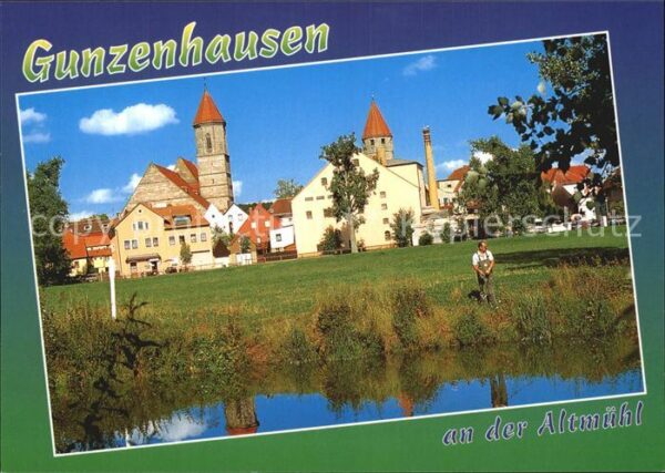 Gunzenhausen Altmuehlsee Partie an der Altmühl