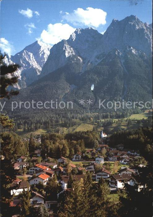 Grainau Alpenspitze Kleinen und Grosse Waxenste