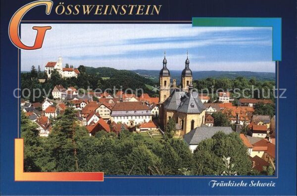 Goessweinstein Gesamtansicht mit Kirche
