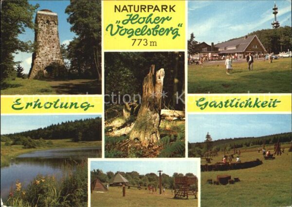 Hirzenhain Wetteraukreis Bismarckturm Berggasthaus Hoherrodskopf