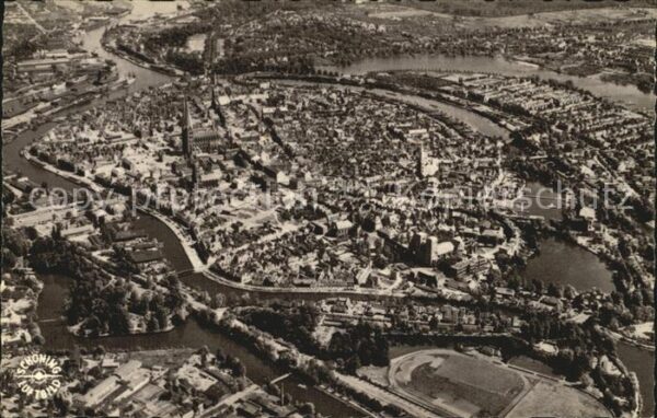 Luebeck Luftaufnahme