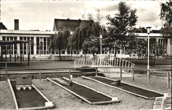 Bad Koenig Odenwald Kurgarten Spielanlage Wandelhalle