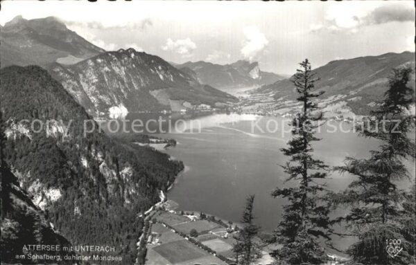 Unterach Attersee Schafberg Mondsee