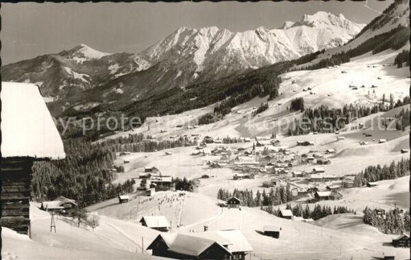 Hirschegg Kleinwalsertal Vorarlberg Wintersportplatz Waldemar Petersen Haus