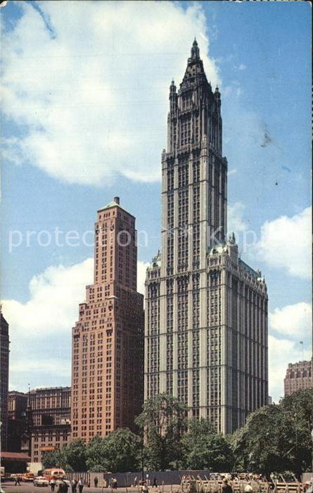 New York City Woolworth Gebäude
