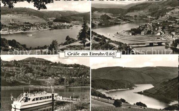 Einruhr Dorf am See Ortsansicht