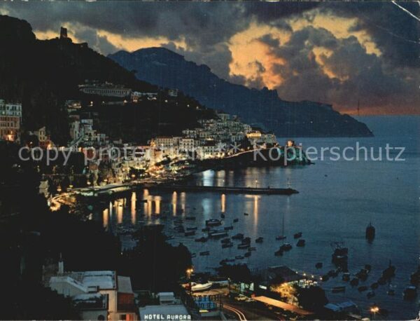 Amalfi Nachtaufnahme
