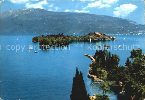Lago di Garda Insel Panorama