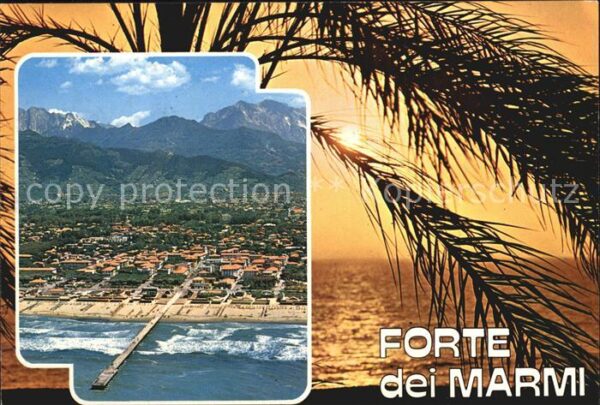 Forte dei Marmi Italienische Riviera Stadtansicht