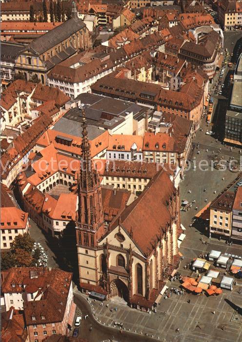 Wuerzburg Marktplatz Marienkapelle