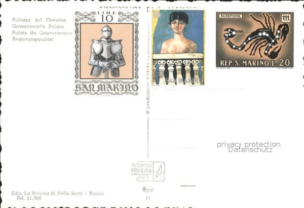 San Marino Repubblica Regierungspalast – Bild 2