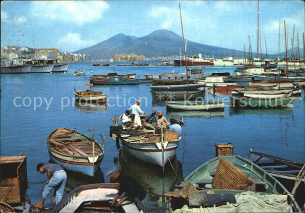 Napoli Neapel Meeresküste Mergellina