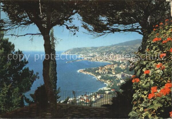Sanremo Panorama Strand Meer