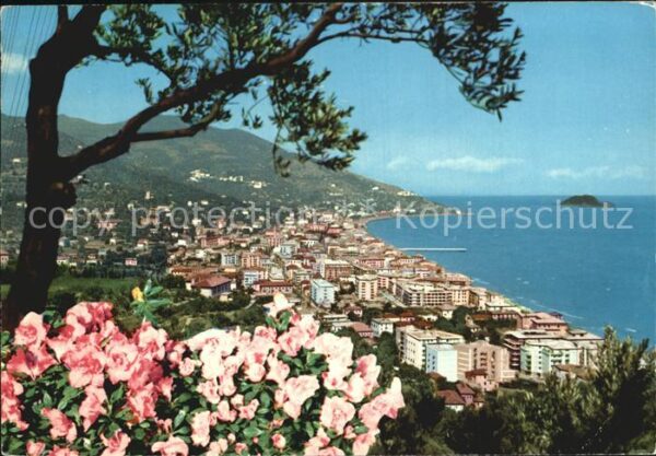 ALASSIO Savona Liguria IT Panorama Meer