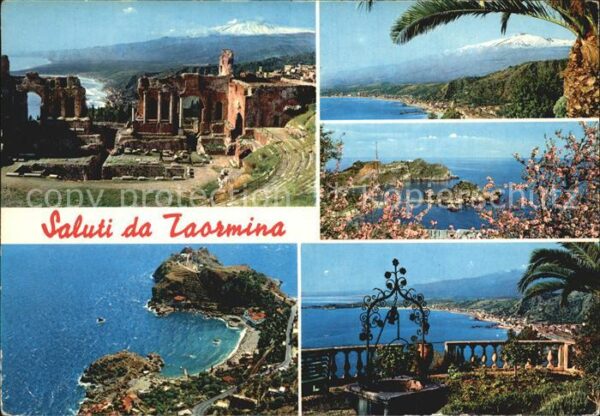 Taormina Sizilien Panorama