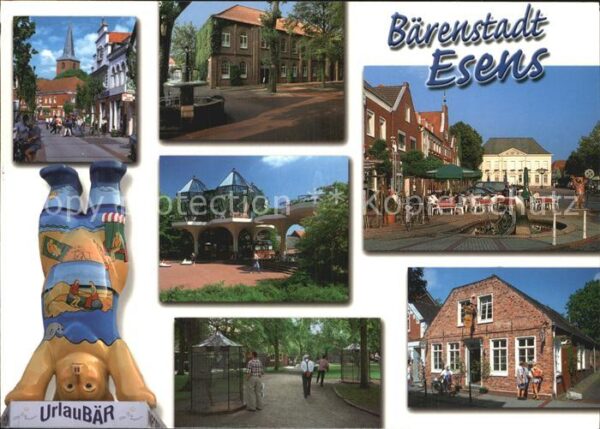 Esens Bensersiel Bärenstadt Stadtansichten